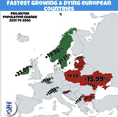 Cierniostwor - Obszar Dawnej I RP to Europejski lider wyludnienia :(
Białorusi nie ma...