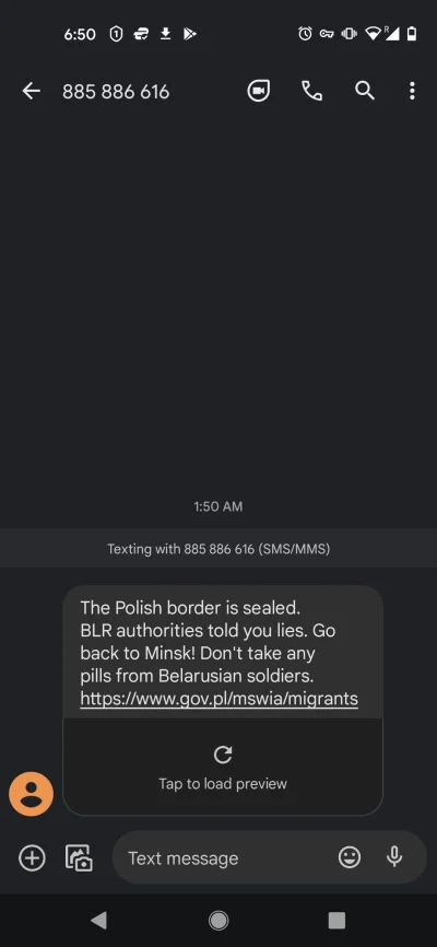 chrabia_bober - Dostalem po przekroczeniu granicy z Litwa xD ale czad. Ciekawe o co c...