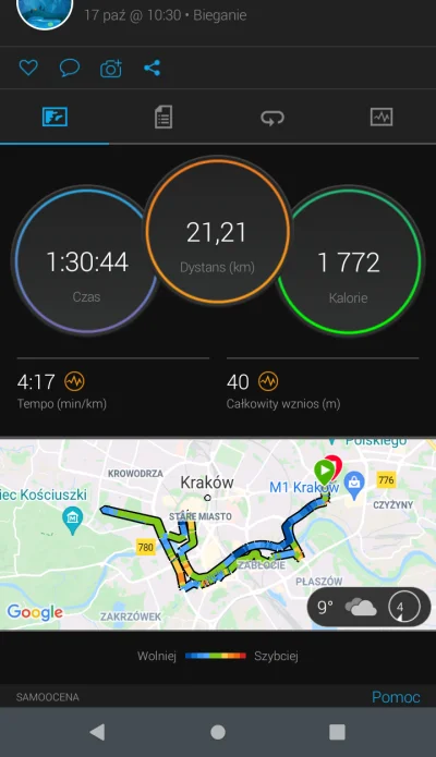 alguitasz55 - 232 132,72 - 21,21 = 232 111,51

Półmaraton królewski za mną, świetni...