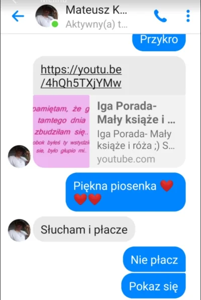 kambiodolor - @Beczka2019: akat słucham i płacze