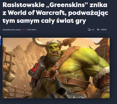 thority - Warhammera czeka to samo myślicie?
"Greenskins" rasistowskie ( ͡° ͜ʖ ͡°)
...