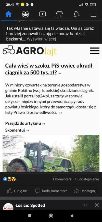 burbonzpieczarek - Marek G przewodniczący rady miasta z PiS ukradł ciągnik i został z...