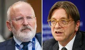 s.....s - Guy Verhofstadt i Frans Timmermans to wielcy przyjaciele Polski i Polaków, ...