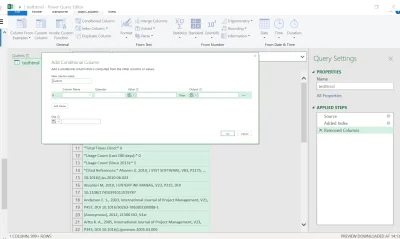 XsomX - @DwaNiedzwiedzie: @fasolaigroch: Power Query brzmiało dobrze, próbuję to ogar...