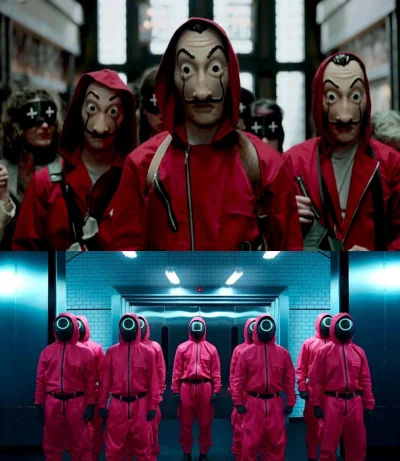 pherun_gromowladny - Wystarczy w serialu ubrać ludzi w czerwone piżamy i maski a opin...