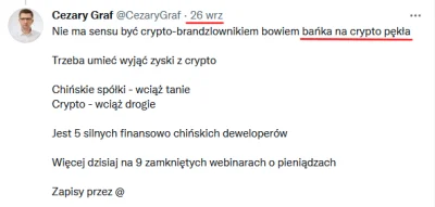 szuwarek - Więcej na 9 zamkniętych webinarach. Myślcie mądrze o swoich pieniądzach.
...