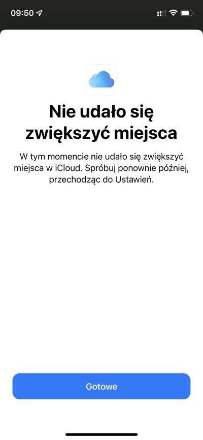 BoltoS - Cześć, jak rozwiązać poniższy problem z zakupem iclouda? #apple #ios