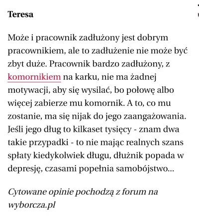 DarkAlchemy - @Kozajsza: ale wiesz, że to są opinie z forum Wyborczej, czyli to tak j...