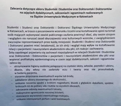 TomaszBP - Czemu ktoś się o to pruje? Normalne wytyczne.
#uczelnie