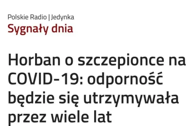 T.....e - @Zuldzin: 
 Nawiasem mówiąc trzeba ponawiać szczepienia, aby odporność nada...