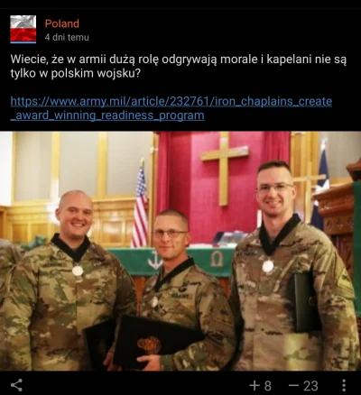 Reezu - @PoIand: Najlepszego dla państwa czyli kapłanów w wojsku za pieniądze z moich...