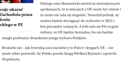 czeskiNetoperek - Pan Kaczyńskiego na relacje z UE - idziemy na zderzenie czołowe, ja...