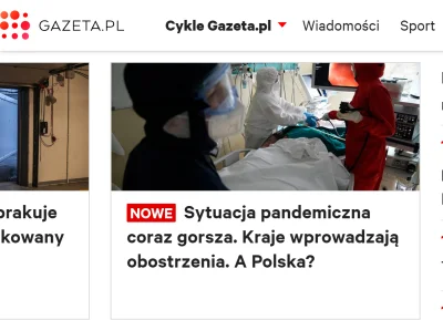 danieldan - Cytat za niesławną gazetą: "Kraje wprowadzają obostrzenia. A Polska?" 

...