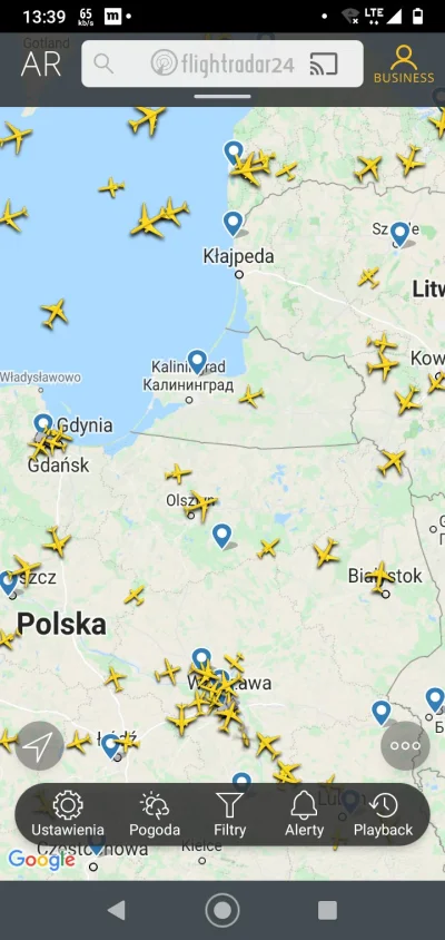 Solitary_Man - #flightradar24 mam wersję business, korzysta ktoś z was z tych premium...