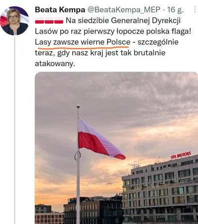 Eneduerikuzfakiem - Jakby ktoś pytał to Lasy zawsze wierne Polsce.

#bekazpisu