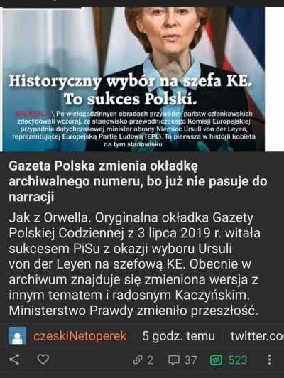 Loginsrogim - #bekazpisu
Jak zmieniać historię to razem z okładkami XD #debile #polit...