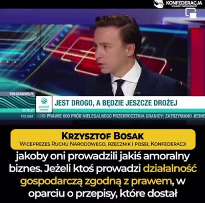 JohnRamboo - Popis merytoryczny Krzysztofa Bosaka w debacie o szalejącym wzroście cen...