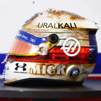 milosz1204 - Kask Micka Schumachera na Grand Prix USA 
#f1