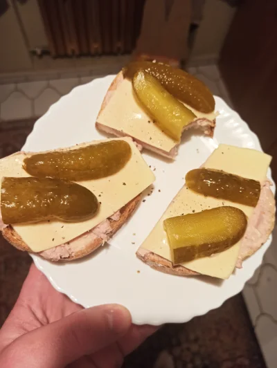 diway - Pasztet dobry chleb, ser i ogoreczek.

#gotujzwykopem #foodporn