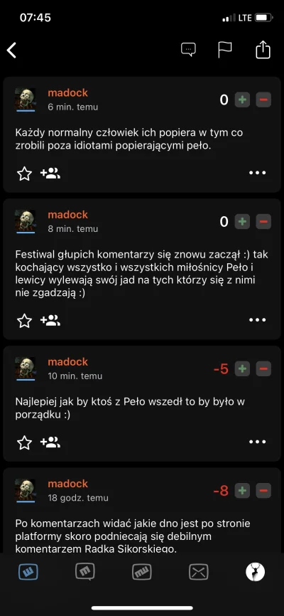 Daevon - @madock: Uważaj, bo jeszcze ktoś cię weźmie na serio pisiorku.