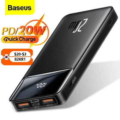 duxrm - Wysyłka z magazynu: PL
Baseus Power Bank 10000mAh PD 20W
Cena z VAT: 16,13 ...