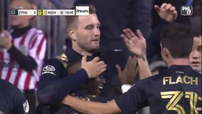 tyrytyty - Philadelphia Union 1-0 Nashville SC - Kacper Przybyłko 18' rzut karny

P...