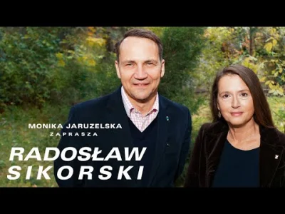 tricolor - Radosław Sikorski u Moniki Jaruzelskiej transmisja na żywo. 
#youtube #pol...