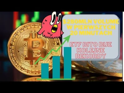 thunder08 - #bitcoin ETF BITO bije kolejne rekordy przez pierwsze kilka dni
#kryptow...