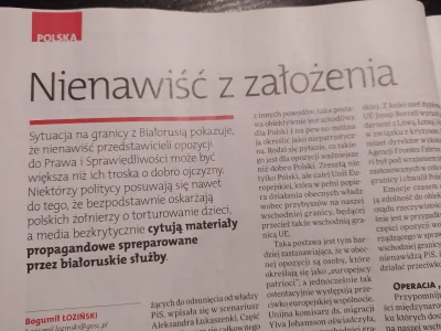 Mortadela_777 - Fragment artykułu z Gościa Pisowskiego, tzn. Niedzielnego z wczoraj. ...