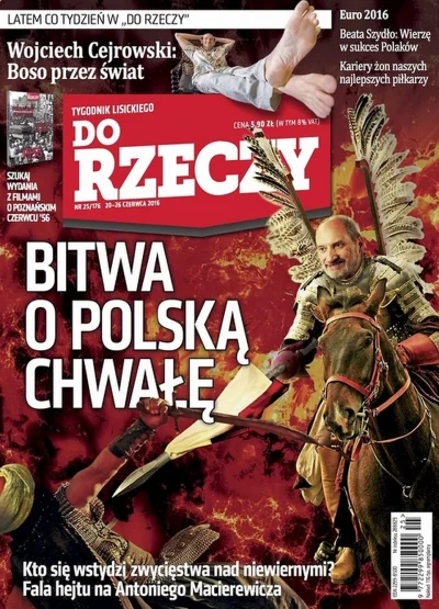 giku - Temat ciekawy, ale nie ufam nikomu, kto pisze na lamach gazety robiacej takie ...