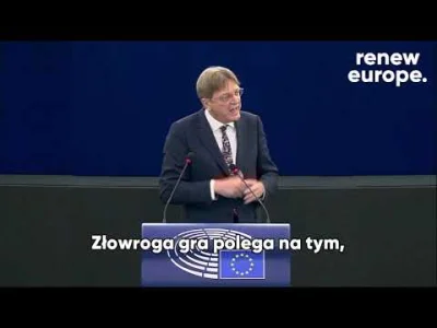 EvilToy - alfa Verhofstadt vs beta Morawiecki. Guy pięknie i dosadnie obalił całą pis...