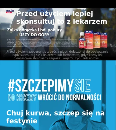 Krupier - Szczepionki są przebadane i bezpieczne, ibuprom nie jest. Czego nie rozumie...