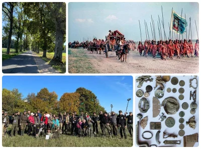 Zwiadowca_Historii - Wyruszyli „Tropem Wojsk Szwedzkich” poszukując ich obozu i począ...