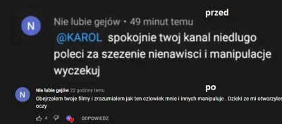 Kiszak1902 - R---------a mnie to że Przed filmem Karola, ten typo go straszył w komen...