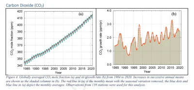 Fake_R - 2020 r. kolejnym z rekordowym średnim poziomem CO2 w atmosferze - 413,2 ppm....