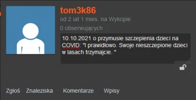 uczalka - @tom3k86: Tak, bo COVIDa przypadkiem nie dożył, przecież pisałam (a tak nie...