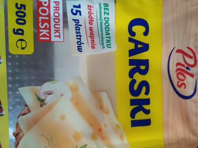 Mdx91 - Lata temu kupowalem w tesco czy innym markecie "ser typu szwajcarskiego" i mi...