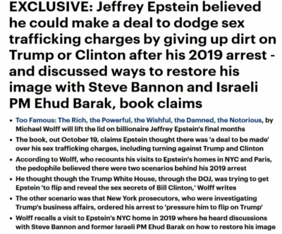 Rumin - Dlaczego Trump zabił Epsteina?