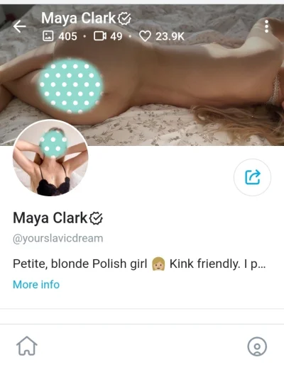 p.....b - Jakaś dziewczyna z Polski ma konto na only fans, z ciekawości wpisałem jej ...