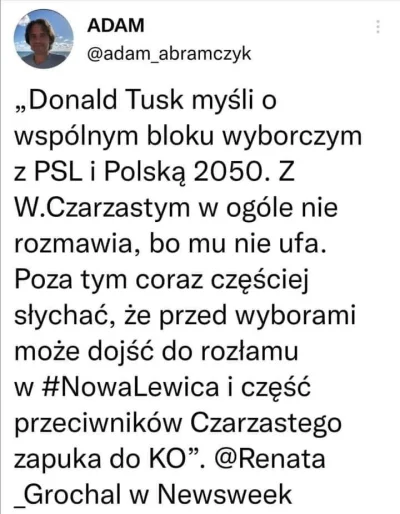 grubson234567 - Demokratyczna liberalna chadecja bez #lewica naprzeciw kaczystom. Co ...