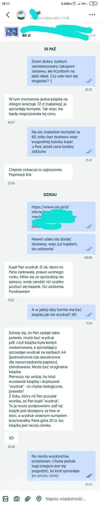 padobar - @wolfKida: moje z dzisiaj xD
Znalazłem taniej, w opisie było "wydanie 2007,...