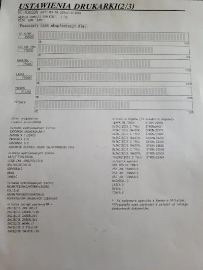 valdman - Witam was, potrzebuję pomocy z drukarką brother 5350dn, dość często występu...