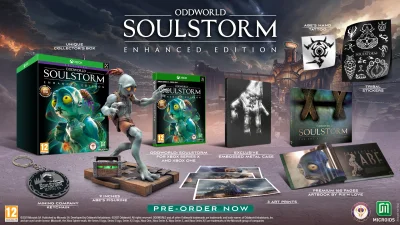 kolekcjonerki_com - Specjalne wydania Oddworld Soulstorm zadebiutują wkrótce na Xboxi...