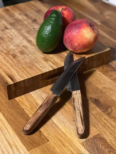 BratProgramisty - #knifemaking takie dwa nozyki popelnilem