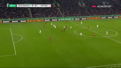Minieri - Embolo po raz drugi, Borussia Monchengladbach - Bayern 5:0
#golgif #mecz #...
