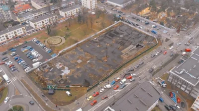 wigr - Prezydent Otwocka rozebrał wart kilkadziesiąt milionów parking podziemny, któr...