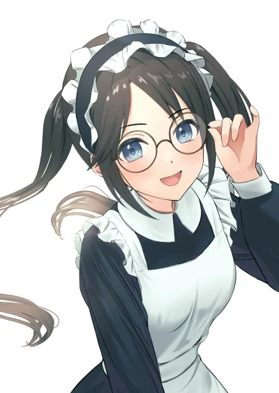 OttoFlick - #randomanimeshit #anime #meganekko #maid #idolmaster #idolmastershinycolo...