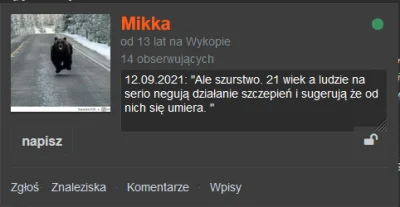 uczalka - @Mikka: A z Tobą już najwyraźniej kiedyś rozmawiałam i uznałam, że więcej n...