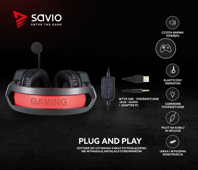 SAVIOmultimedia - #rozdajo naszych słuchawek dla graczy, czyli Słuchawki Gamingowe z ...