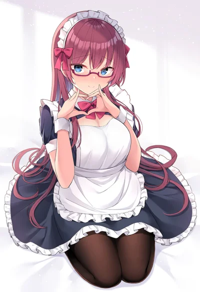 Azur88 - #randomanimeshit #anime #originalcharacter #meganekko #maid #rajstopyanime